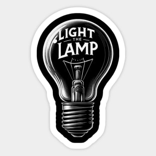 Light-The-Lamp Sticker